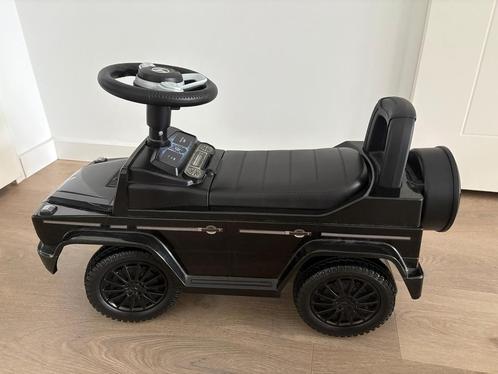 Loopauto Mercedes Benz G class G350D zwart, Kinderen en Baby's, Speelgoed | Buiten | Voertuigen en Loopfietsen, Zo goed als nieuw