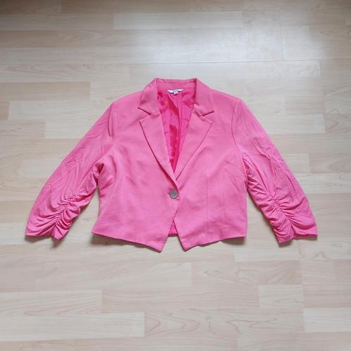 Roze blazer Miss Etam maat 42, Kleding | Dames, Jasjes, Kostuums en Pakken, Nieuw, Jasje, Maat 42/44 (L), Roze, Ophalen of Verzenden
