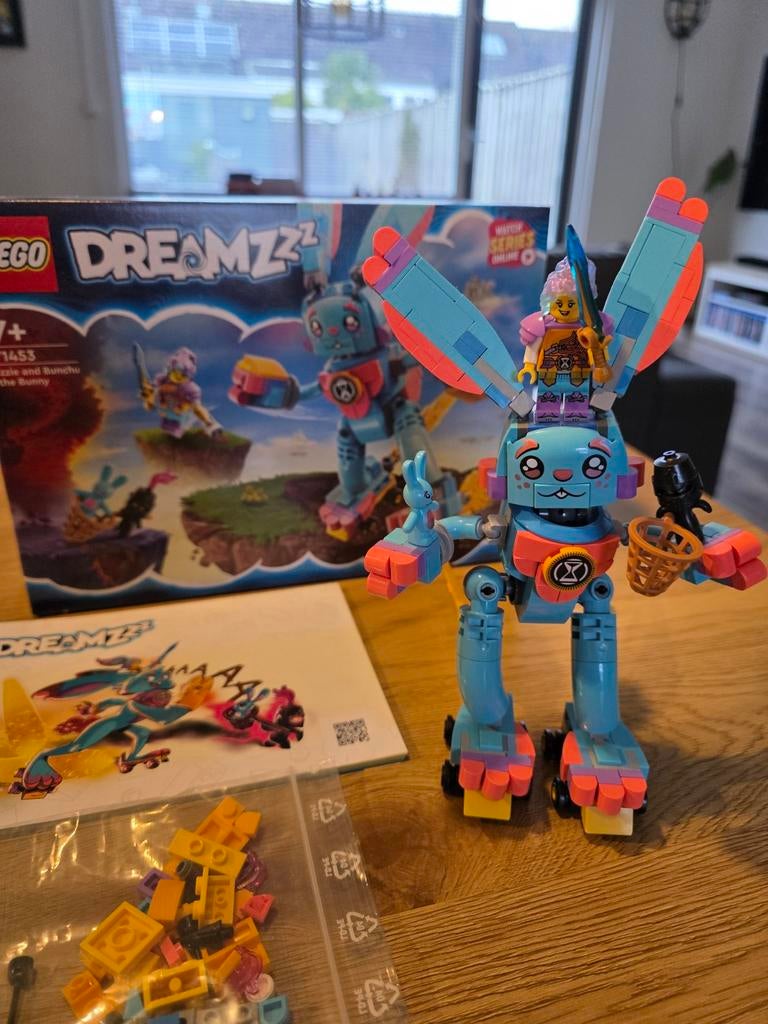 LEGO DREAMZzz 71453 - Izzie en Bunchu, Ophalen of Verzenden, Zo goed als nieuw, Complete set, Lego
