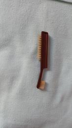 Vintage Naald/Plaat Borstel voor Vinyl Liefhebbers, Gebruikt, Bruin, Gehele gezicht, Ophalen of Verzenden