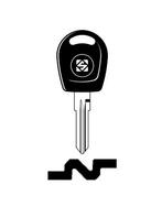 SILCA HU70T6 sleutel met chip,  autosleutel 5 stuks!, Ophalen of Verzenden, Nieuw, Universele onderdelen