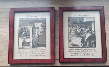 Antique print Luyken Weever & Kaarsemaker beschikbaar voor biedingen