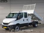Iveco Daily 35C16 3.0L Open Laadbak Dubbel Cabine met Kist 3, Auto's, Stof, Gebruikt, Euro 6, 4 cilinders