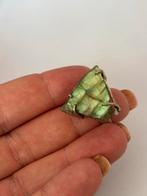 Labradoriet Ring - Maat 16 - Edelsteen, Sieraden, Tassen en Uiterlijk, Ringen, Overige kleuren, Ophalen of Verzenden, Dame of Heer