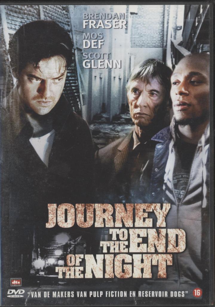 73) Journey to the End of the Night: met Brendan Fraser, Cd's en Dvd's, Dvd's | Actie, Gebruikt, Actiethriller, Vanaf 16 jaar