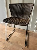 Woood wings stoel 2 stuks als nieuw, Ophalen, Kunststof, Twee, Bruin
