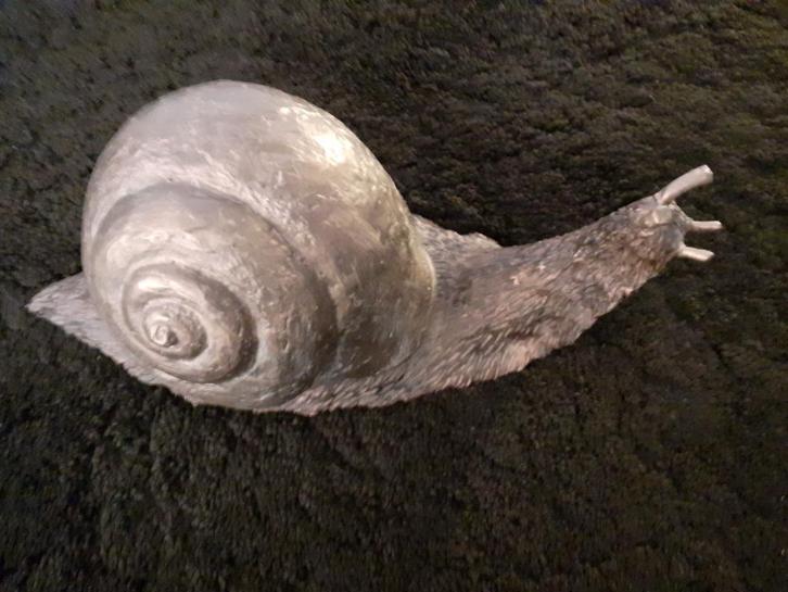 Brons - Snail Sculptuur, Antiek en Kunst, Antiek | Koper en Brons, Brons, Ophalen of Verzenden