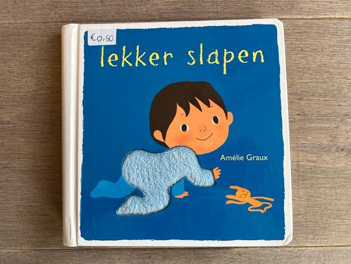 Lekker Slapen - Voelboekje voor Baby's & Peuters, Boeken, Kinderboeken | Baby's en Peuters, Gelezen, 1 tot 2 jaar, Uitklap-, Voel- of Ontdekboek
