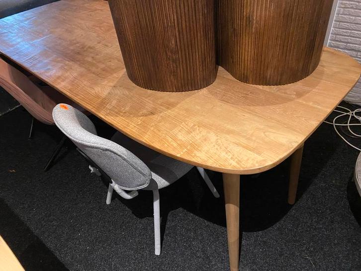 Ovale Deense Teakhouten Tafel - Nieuw!tabassum, Huis en Inrichting, Tafels | Eettafels, Nieuw, 100 tot 150 cm, 200 cm of meer