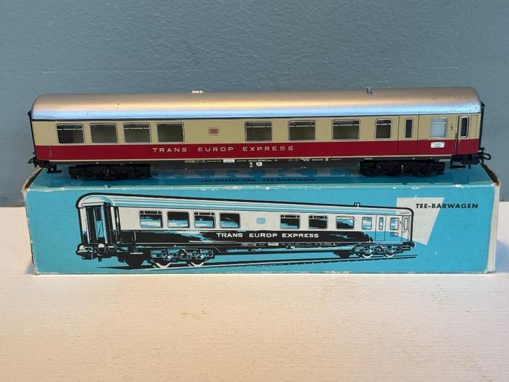 Märklin 4058 TEE bar rijtuig van de DB, Hobby en Vrije tijd, Modeltreinen | H0, Gebruikt, Wagon, Wisselstroom, Märklin, Ophalen of Verzenden