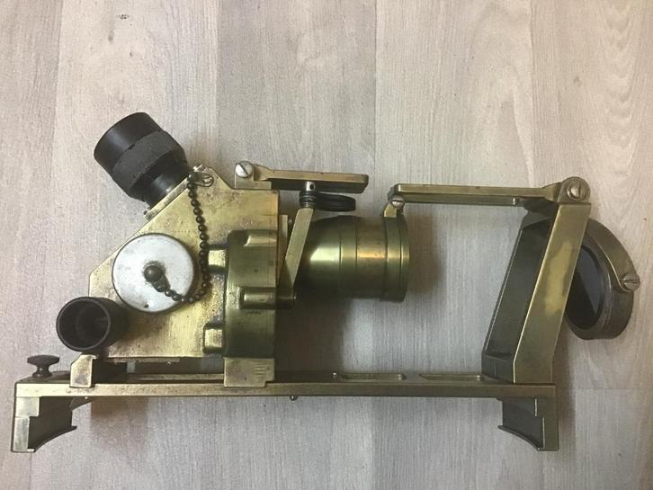 Kriegsmarine peiltoestel alidade azimuth marine Duits wo2, Verzamelen, Militaria | Tweede Wereldoorlog, Marine, Duitsland, Ophalen of Verzenden