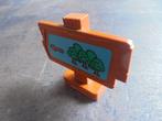 Lego Duplo Road Sign Wood Grain (zie foto's), Ophalen of Verzenden, Gebruikt, Losse stenen, Duplo