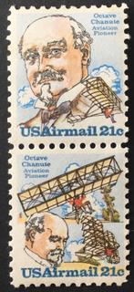 USA 1979 Air Mail C93/94 paar postfris, Postzegels en Munten, Postzegels | Amerika, Verzenden, Noord-Amerika, Postfris