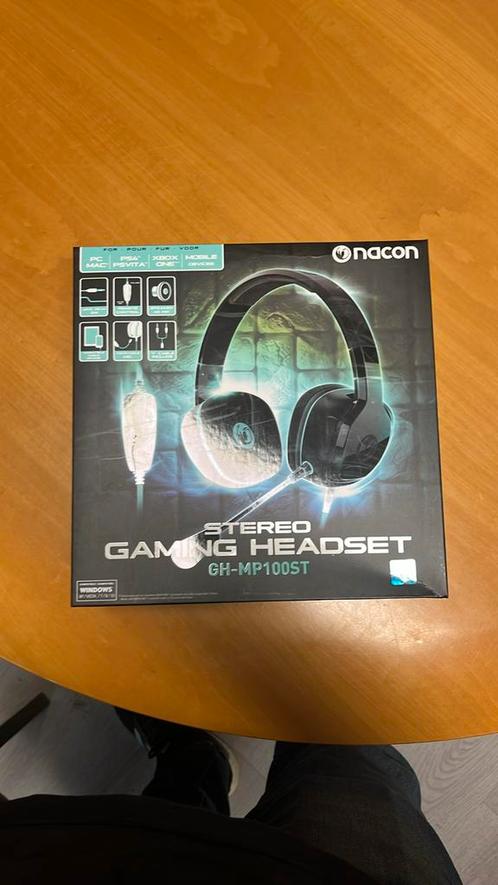 Gaming headset PCGH-100ST voor PC, PS4, Xbox One en mobile, Audio, Tv en Foto, Koptelefoons, Nieuw, Op oor (supra aural), Overige merken