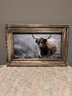 Houten stoer sober schilderijen, Ophalen of Verzenden, Nieuw