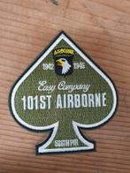 101st Airborne Easy Company 506PIR Patch, Ophalen of Verzenden, Landmacht, Amerika, Embleem of Badge