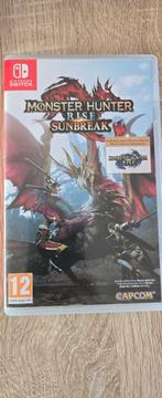 Monster Hunter Rise + Sunbreak - Nintendo Switch, Spelcomputers en Games, Games | Nintendo Switch, Ophalen, Online, 1 speler, Zo goed als nieuw