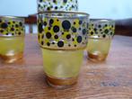 Art deco glazen likeursetje, Antiek en Kunst, Antiek | Glas en Kristal, Ophalen of Verzenden