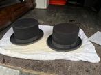 2 Zwarte hoge hoeden Wegener en Elite, Kleding | Heren, Hoeden en Petten, Ophalen of Verzenden, Gedragen, 57 cm (M, 7⅛ inch) of minder