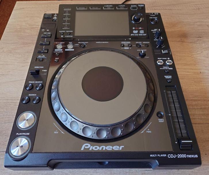 Pioneer CDJ-2000NXS + Decksaver, Muziek en Instrumenten, Dj-sets en Draaitafels, Pioneer, Verzenden