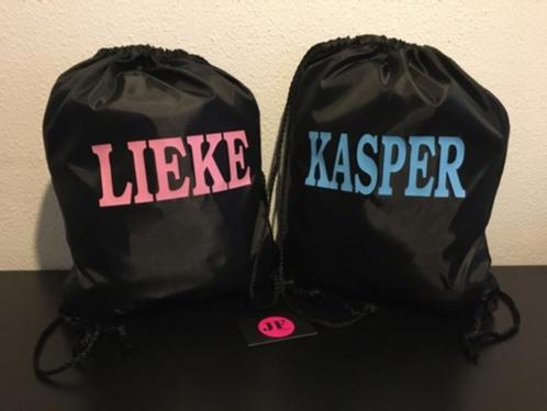 Rugtassen met je eigen naam of tekst, Kinderen en Baby's, Overige Kinderen en Baby's, Nieuw, Ophalen of Verzenden