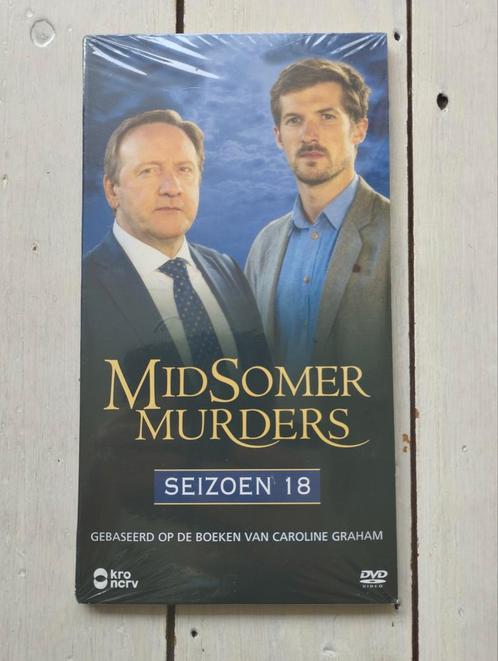 6dvd MIDSOMER MURDERS seizoen 18.   **nieuw**, Cd's en Dvd's, Dvd's | Tv en Series, Zo goed als nieuw, Ophalen of Verzenden