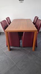 eethoek met bijpassende salontafel, Ophalen, Gebruikt, Modern, 4 tot 6 stoelen