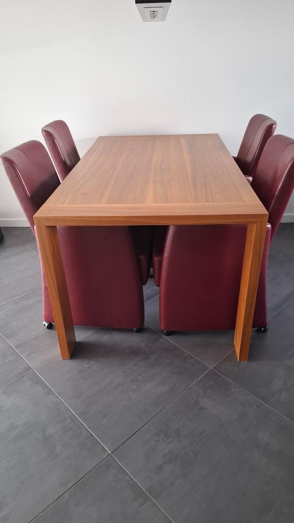 eethoek met bijpassende salontafel, Huis en Inrichting, Complete eetkamers, Gebruikt, 4 tot 6 stoelen, Ophalen