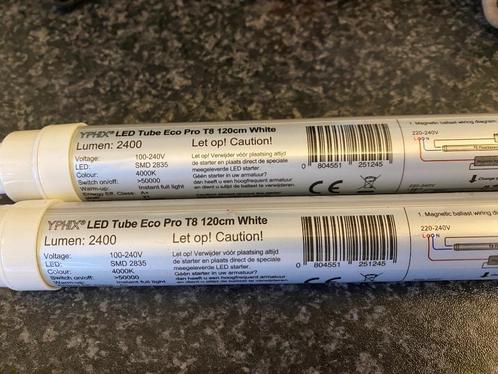 YPHIX Led Tube Eco Pro T8 120cm White (2 stuks), Huis en Inrichting, Lampen | Losse lampen, Zo goed als nieuw, Led-lamp, 30 tot 60 watt