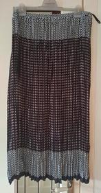 Lange plissé rok, Kleding | Dames, Rokken, Verzenden, Zwart, Maat 42/44 (L), Zo goed als nieuw