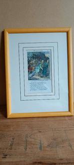 Ingekleurde Kopergravure uit Emblemata Horatiana 1684, Antiek en Kunst, Ophalen of Verzenden