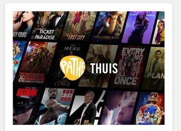 Voucher Pathé Thuis voor 4 huurfilms beschikbaar voor biedingen