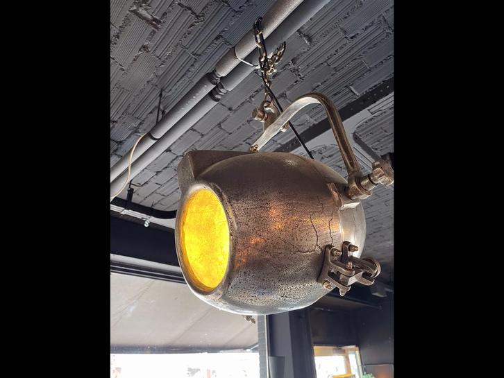 Industriële hanglamp, Huis en Inrichting, Lampen | Plafondlampen, Zo goed als nieuw, Ophalen of Verzenden