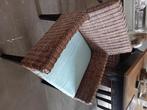 6 eetkamer stoelen, Huis en Inrichting, Stoelen, Ophalen, Riet of Rotan, Gebruikt, Bruin
