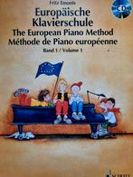 Europese Piano Methode + CD - Nieuwstaat!, Les of Cursus, Ophalen of Verzenden, Zo goed als nieuw, Piano