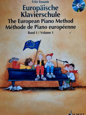 Europese Piano Methode + CD - Nieuwstaat! beschikbaar voor biedingen