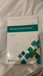Elementair Formeel Strafrecht, Ophalen, Zo goed als nieuw, Sociale wetenschap