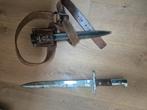 Zwitserse bajonet incl riem, Verzamelen, Militaria | Algemeen, Ophalen of Verzenden, Landmacht, Nederland, Mes of Dolk