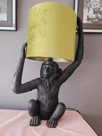 Light&Living Aap groot tafellamp met bijbehorende kap, Huis en Inrichting, Lampen | Tafellampen, Minder dan 50 cm, Zo goed als nieuw