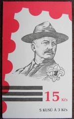 Postzegelboekje Tsjechië   Nr 58 – Scouting, Ophalen, Overige landen, Postfris