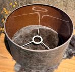 Lampenkap baluster 50 diameter 25 hoog bruin/grijs, Ophalen of Verzenden, Zo goed als nieuw, Grijs, Rond