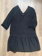 Twin-set Twinset jurk zijde grafiet grijs zwart M/38 - L/40, Kleding | Dames, Jurken, Maat 38/40 (M), Twinset, Verzenden, Zwart