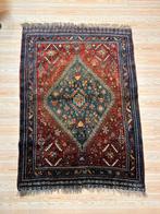 Antik Perzisch Tapijt Qashqai ( Carpet / Rug ) 171 x 124 cm, Gebruikt, Wol, Ophalen of Verzenden, NA