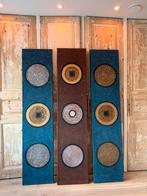 Drieluik Balinese Wall Art - Handgeschilderd, Ophalen