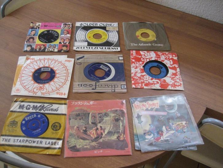 Rolling stones singles, Cd's en Dvd's, Vinyl Singles, Gebruikt, Single, Rock en Metal, 7 inch, Ophalen of Verzenden