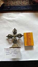 Huistempel double dorje bronz gebruikt nepal 10€, Ophalen of Verzenden