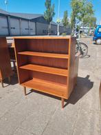 Vintage boekenkast teak , mid century, Huis en Inrichting, Kasten | Boekenkasten, Ophalen, ,, 50 tot 100 cm, Zo goed als nieuw