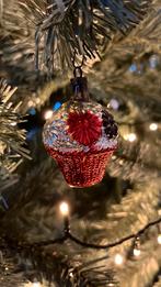 Oude Antieke kerstbal (bloemenmand), Diversen, Kerst, Ophalen of Verzenden, Gebruikt