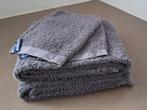 handdoeken set Tom Tailor antraciet, Ophalen of Verzenden, Zo goed als nieuw, Grijs, Handdoek