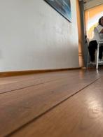 Houten vloer te koop, Doe-het-zelf en Verbouw, Hout en Planken, Ophalen, Eiken, Zo goed als nieuw, Plank